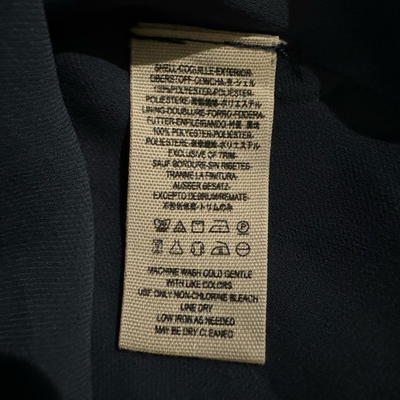 Free People Navy Chiffon Nouveau Butterfly Dress - Picture 10 of 10